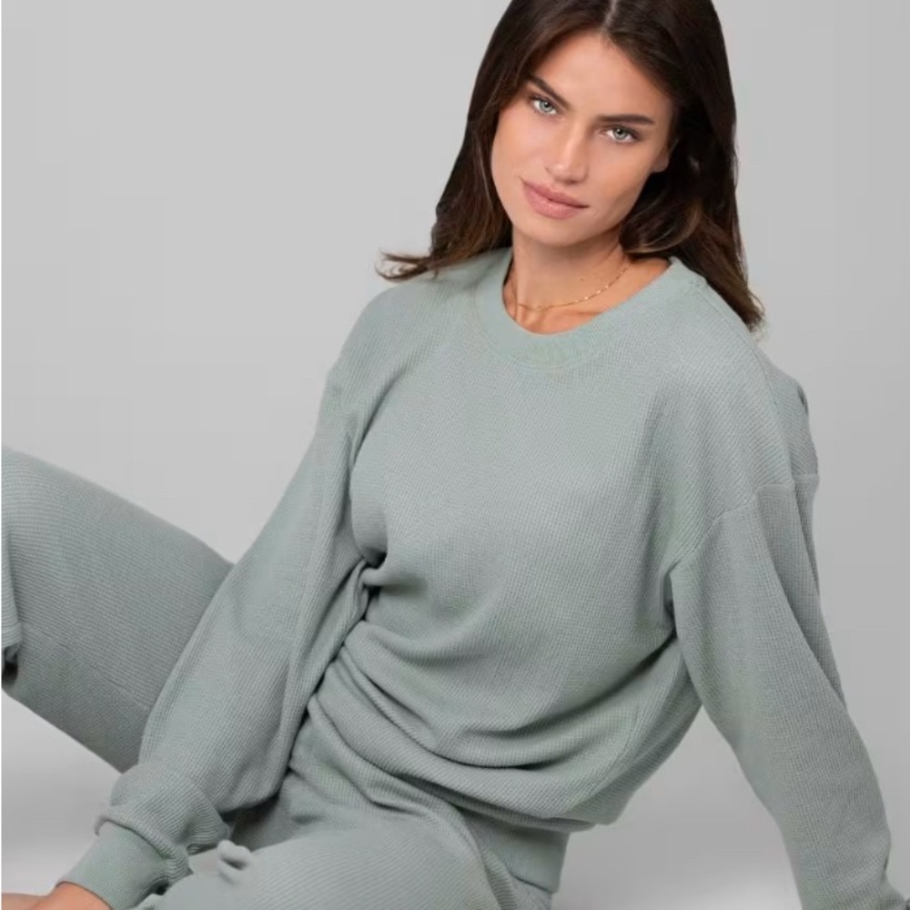 Comfrt Clothing Waffle Lounge Set